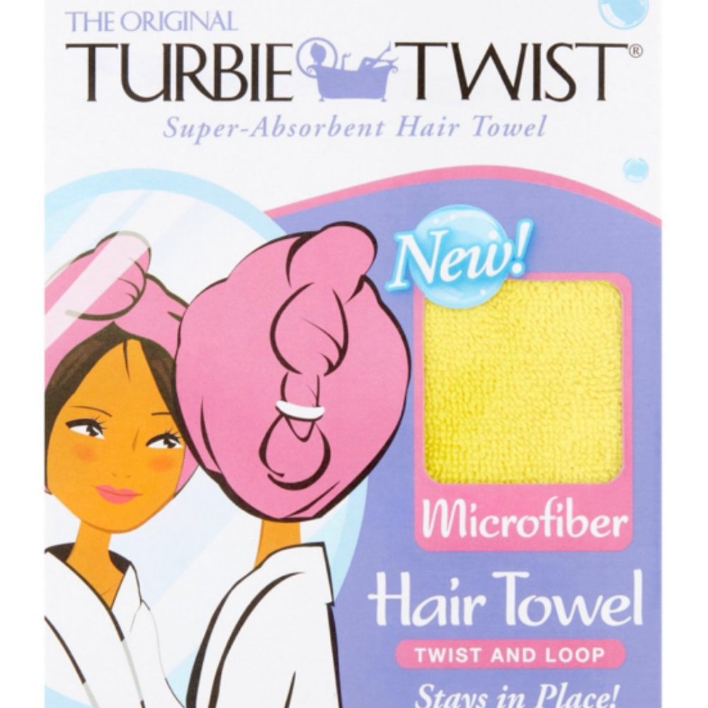 Turbie Twist Super-Absorbent Hair Towel